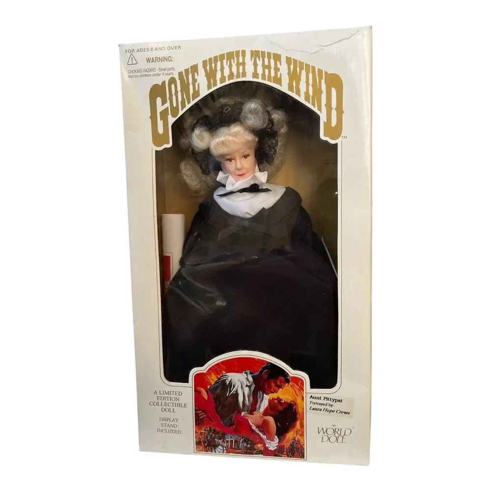 Vintage Gone With the Wind Aunt Pittypat 1989 World Doll 12